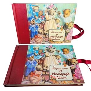 2- Vintage Tge Teddy Bears Lovers Photography Photo Album